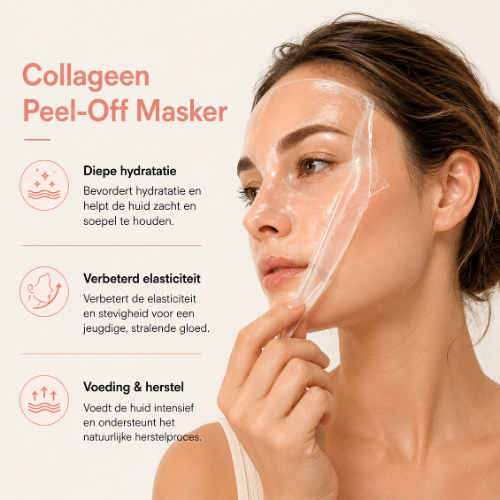 Plumetta Collageen+ Facemask | Dagelijkse Beauty Support
