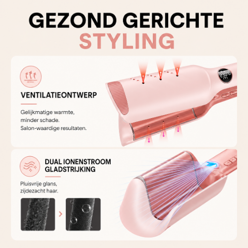 Plumetta WavePro™ | Professionele Waver voor Beach Waves