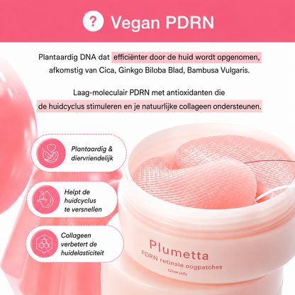 Plumetta™ PDRN Glow-oogpatches