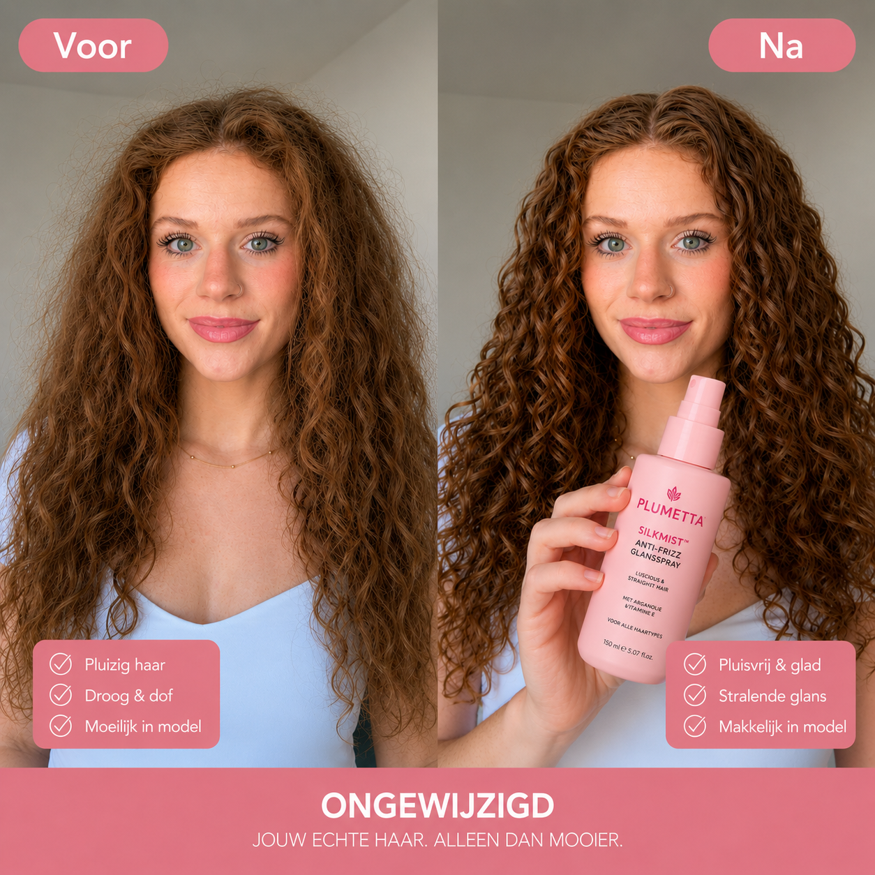 Plumetta SilkMist™ | Anti-Frizz Glansspray