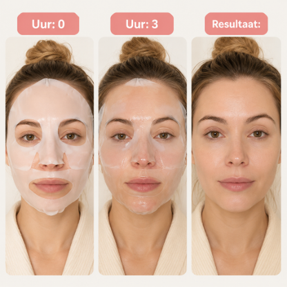 Plumetta Collageen+ Facemask | Dagelijkse Beauty Support